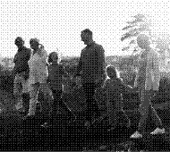 photo de famille tramée